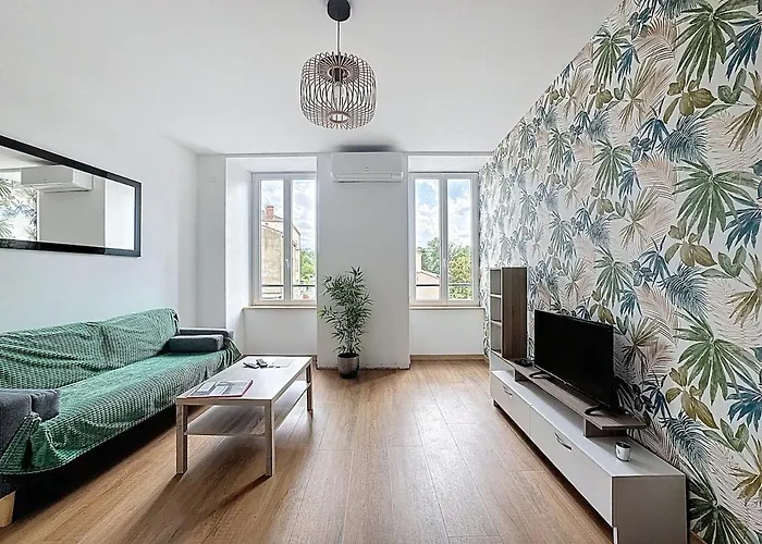 Apartament Immeuble Complet Climatise, 24 Couchages, Centre Ville, Proche A75